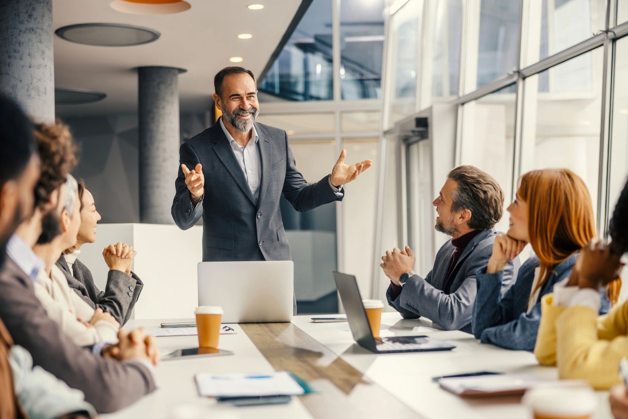 Business team meeting collaboration